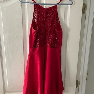 Red, short